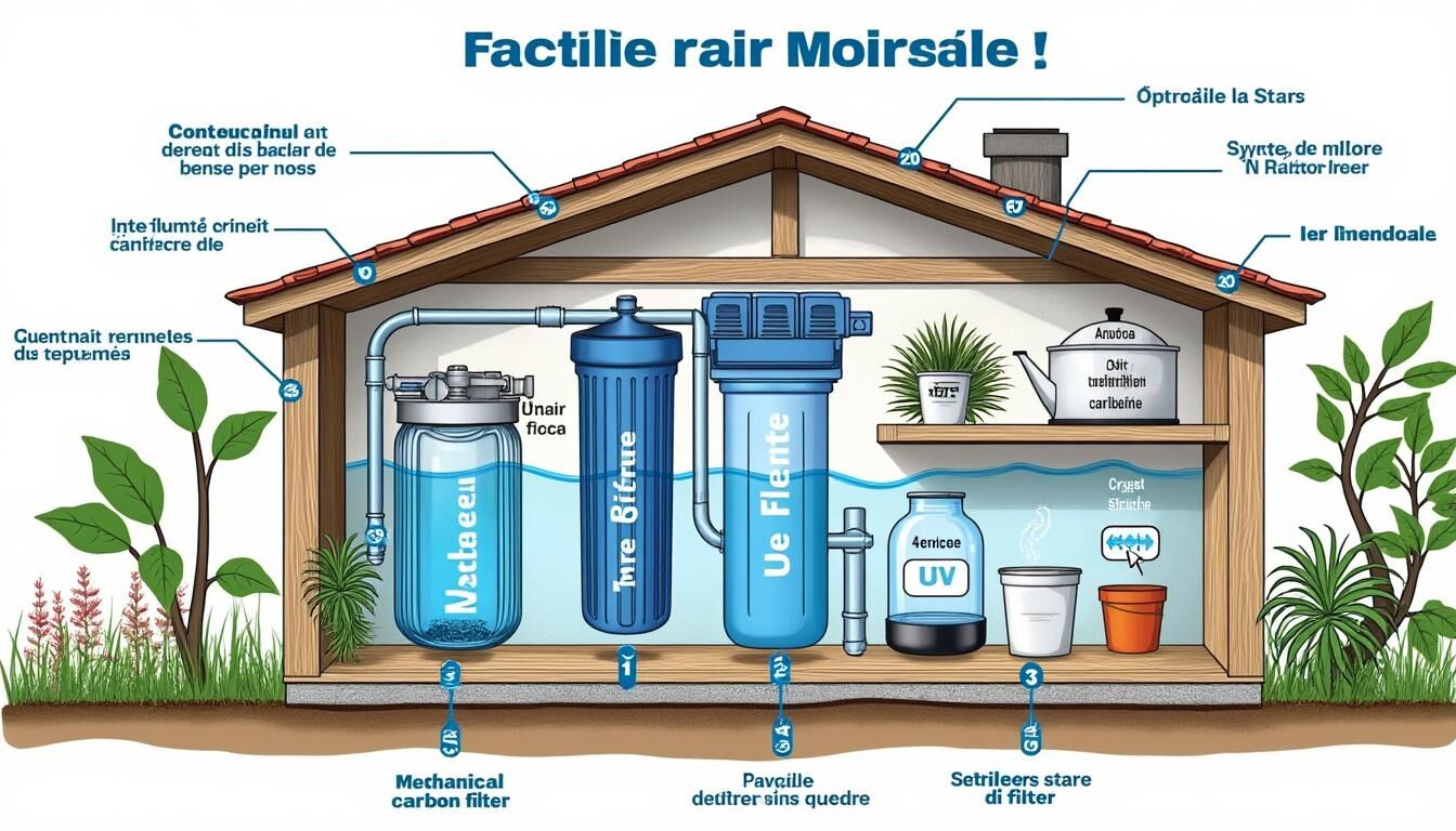 Découvrez 5 astuces efficaces pour purifier l'eau de pluie à la maison. Apprenez des méthodes simples et pratiques pour garantir une eau propre et saine, idéale pour l'arrosage de votre jardin ou d'autres usages domestiques.