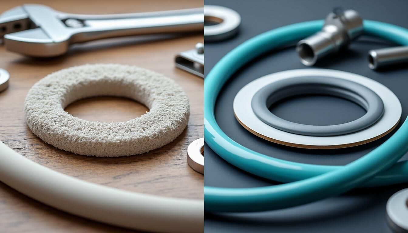 Découvrez quel matériau entre le joint en fibre et le joint en caoutchouc est le plus adapté à vos travaux de plomberie. Comparez leurs avantages, inconvénients et performances pour faire le meilleur choix selon vos besoins.