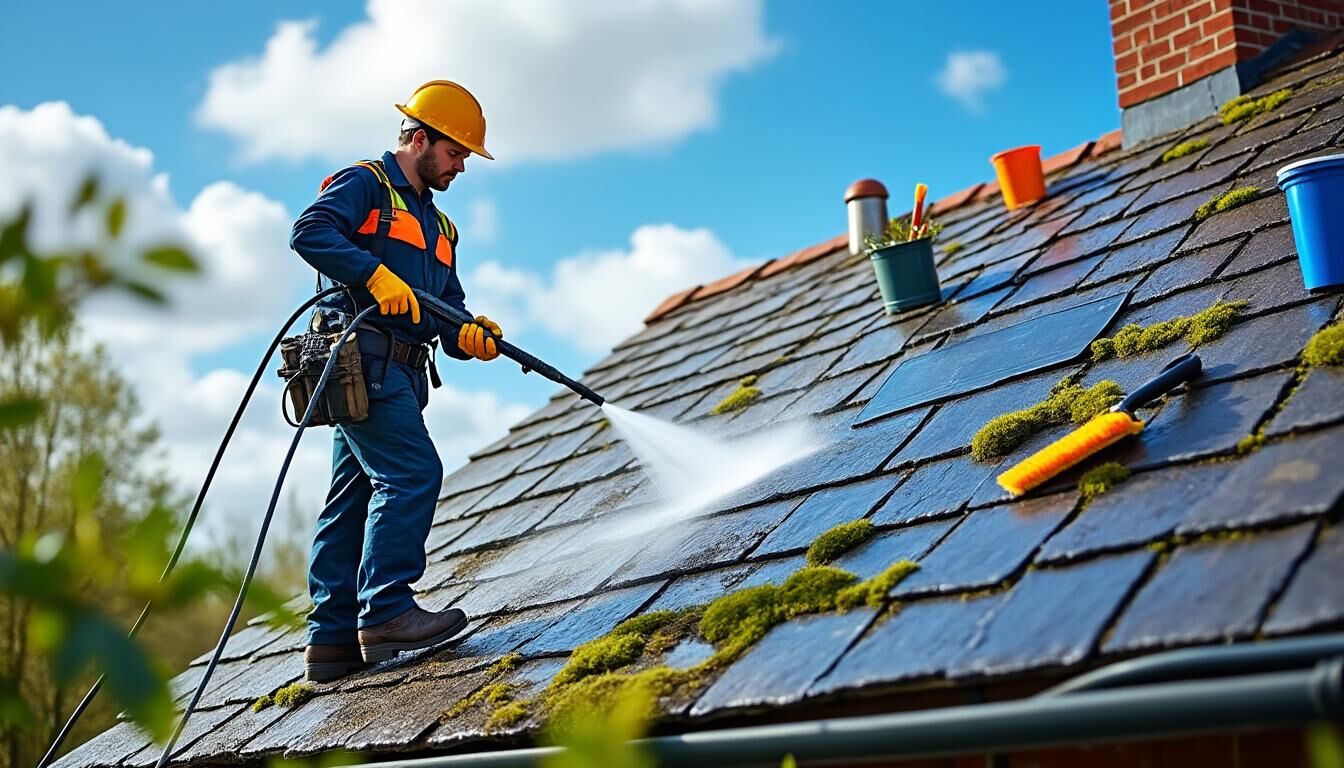 Découvrez nos astuces de professionnels pour un nettoyage efficace de vos ardoises. Optimisez la durée de vie de votre toiture tout en préservant son esthétique avec des conseils pratiques et des techniques adaptées.