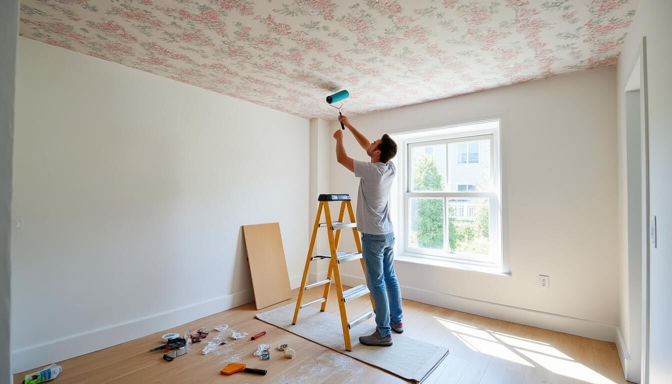 Découvrez comment transformer votre plafond avec notre guide pratique sur le papier peint au plafond. Suivez notre mode d’emploi pas à pas pour un résultat époustouflant et personnalisé dans votre intérieur. Idéal pour ajouter de la texture et du style à vos espaces.