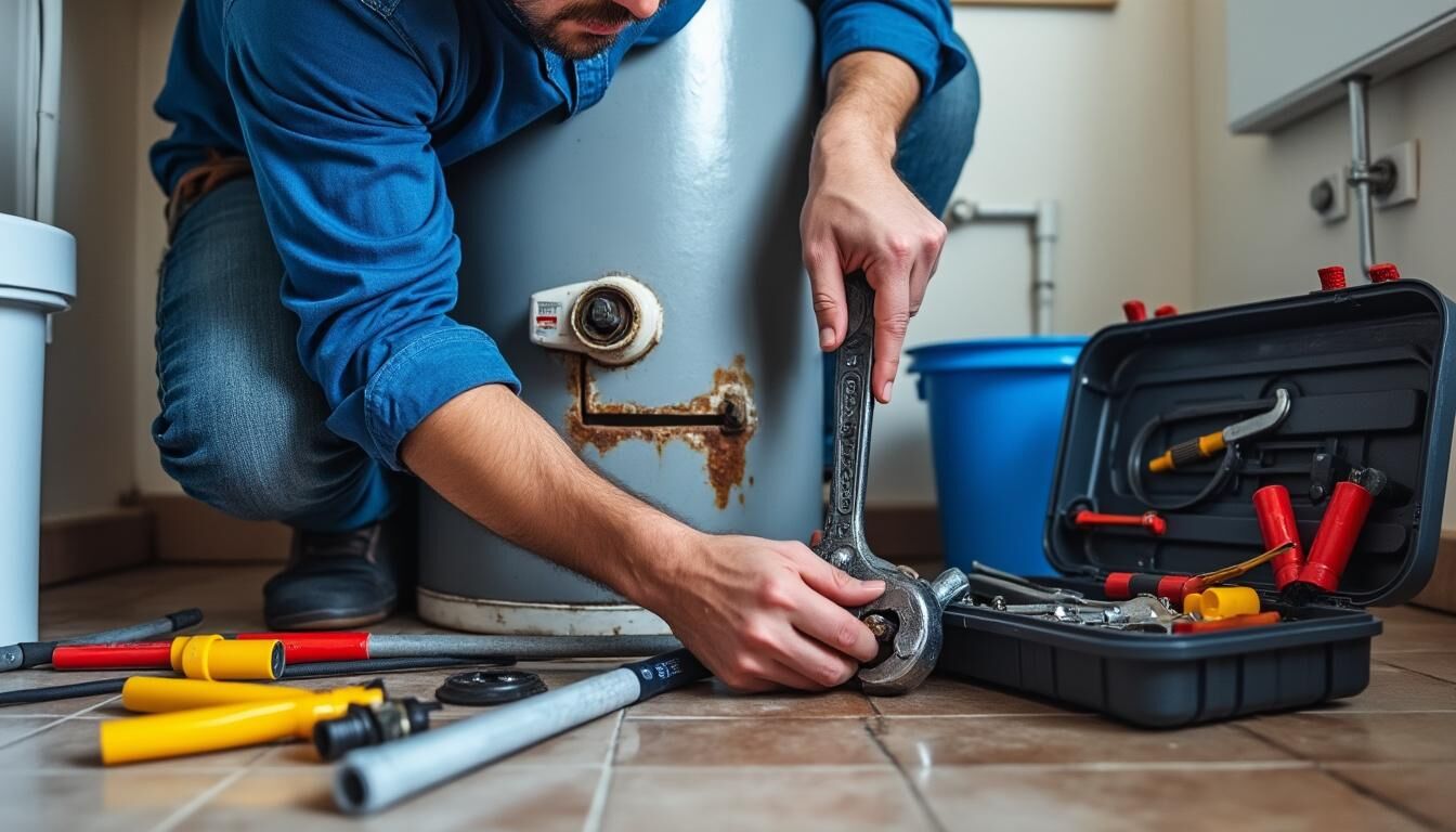 Découvrez comment identifier rapidement les causes d'une fuite de chauffe-eau et les mesures d'urgence à prendre pour éviter des dégâts majeurs. Suivez nos conseils pratiques pour résoudre ce problème efficacement.